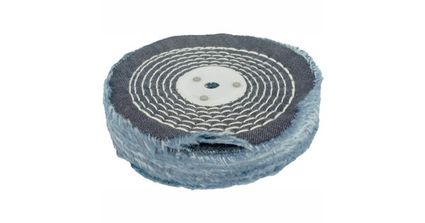 Colour Buff/mop 150mm X 2 Section X 30mm Thick 1/2' Hole product image