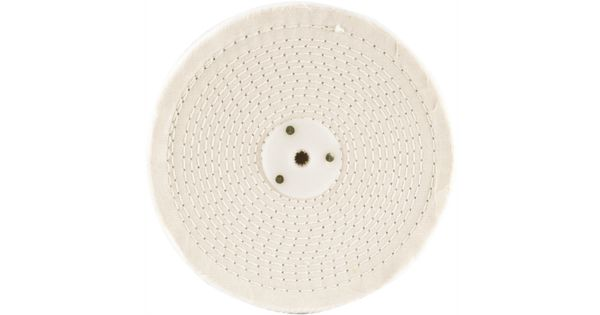 White Buff/mop 200mm X 3 Section X 30 Mm Thick 1/2' Hole product image