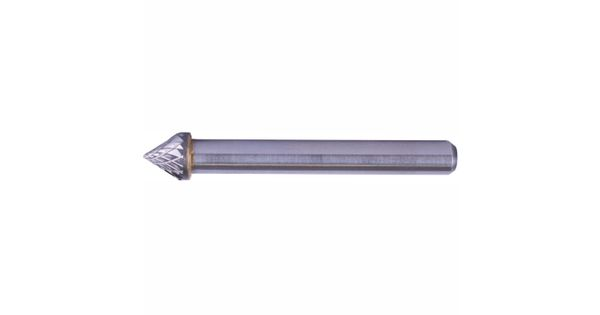 Rotary Burr Tungsten 8x7x6mm 60 Degree Cone product image