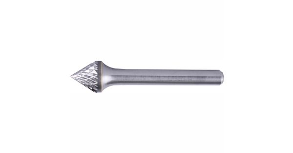Rotary Burr Tungsten 12x10x6mm 60 Degree Cone product image