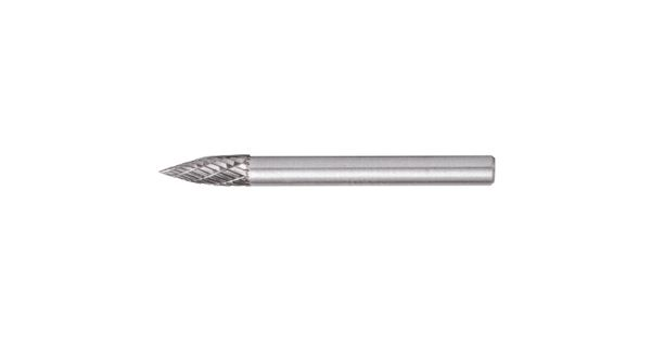 Rotary Burr Tungsten 6x18x6mm Conical Curve product image