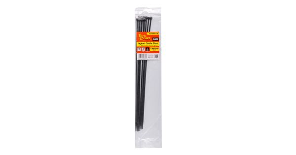Nylon Cable Ties 4.8mm X 400mm Black 10pc product image