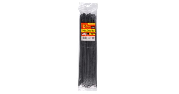 Nylon Cable Ties 7.6mm X 400mm Black 50pc product image