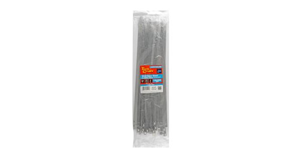 S/steel Cable Ties Ss304 7.9mm X 400mm Natural 50pc product image