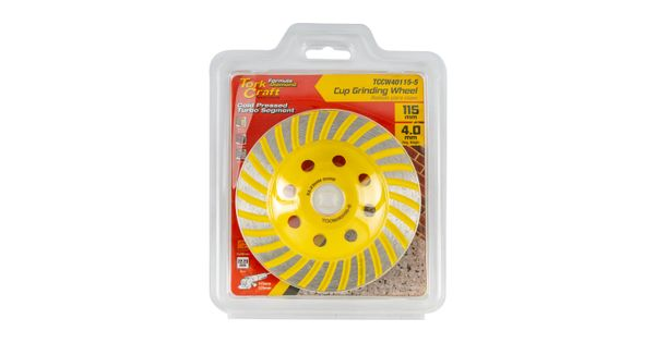 Dia. Cup Wheel 115mm X 22,23mm Turbo Cold Pressed Economy product image