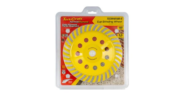 Dia. Cup Wheel 180mm X 22.23mm Turbo Cold Pressed Economy product image