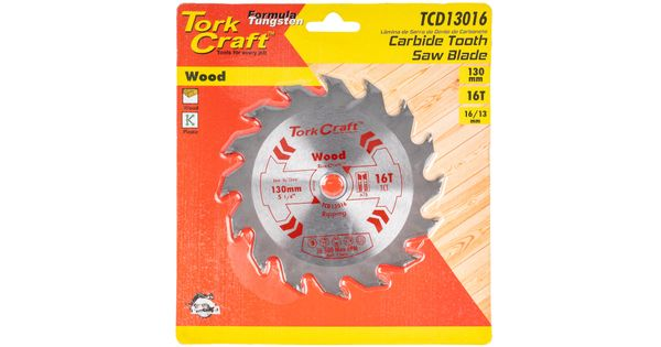 Blade Tct 130 X 16t 16/13 General Purpose Rip Wood product image