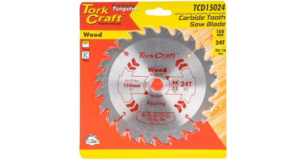 Blade Tct 150 X 24t 20/16 General Purpose Rip Wood product image