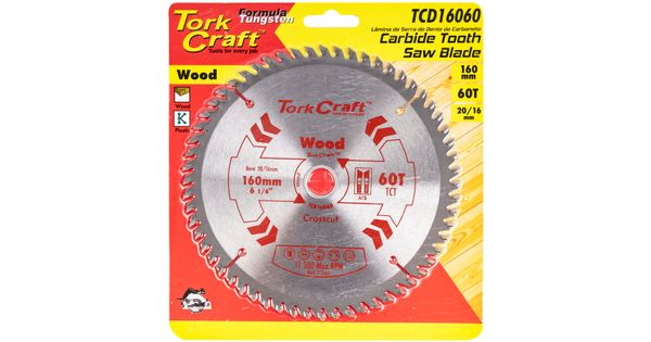 Blade Tct 160 X 60t 20/16 General Purpose Cross Cut product image
