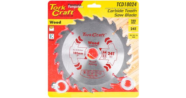 Blade Tct 180 X 24t 30/20/16 General Purpose Rip product image