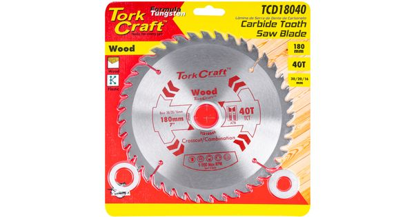 Blade Tct 180 X 40t 30/20/16 General Purpose Combination product image