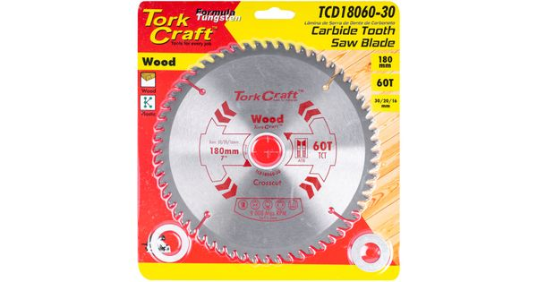 Blade Tct 180 X 60t 30/20/16 General Purpose Combination product image