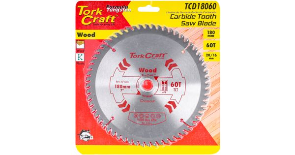 Blade Tct 180 X 60t 20/16 General Purpose Combination product image