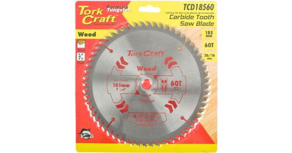 Blade Tct 185 X 60t 20/16 General Purpose Cross Cut product image