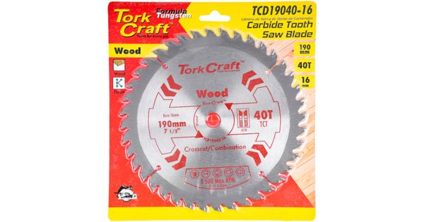 Blade 190 X 40t 16mm General Purpose Combination product image