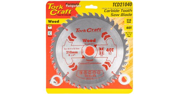 Blade Tct 210 X 40t 30/1/20/16 General Purpose Combination product image