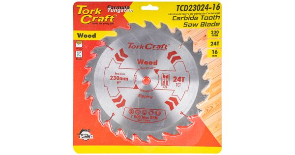 Blade Tct 230 X 24t 16mm General Purpose Rip product image