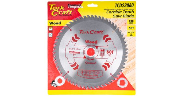 Blade Tct 230 X 60t 30/1/20 General Purpose Cross Cut product image