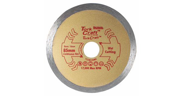 Diamond Blade 85mm X 15mm Cont. Rim Profesional product image