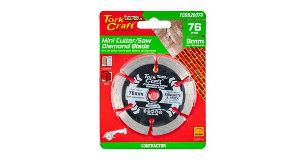Diamond Blade 76mm X 10mm Segmented Mini Cutter Saw product image