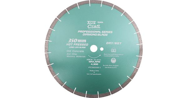 Dia. Blade 350x25.4mm Old Concrete Hot Pressed product image