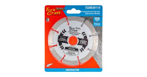 Diamond Blade Segm 115mm X 10mm Reinforced Concrete product image