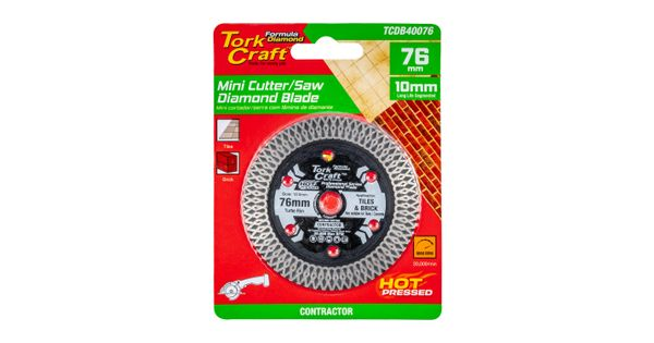Diamond Blade 76mm X 10mm Turbo Wave Mini Cutter Saw product image