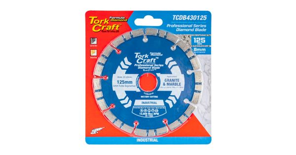 Diamond Blade 125 X 22.22mm Turbo/segm.laser product image