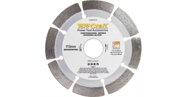 Diamond Blade Seg.115 X 22.23mm For Metal Cutting product image