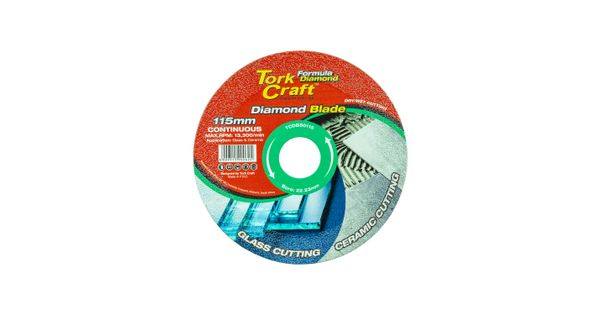 Diamond Blade 115mm Cont. Thin Rim Glass Tile Stone Cladding product image