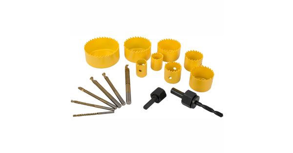 Downlighter Installers Kit W/drill Saws 17pce product image