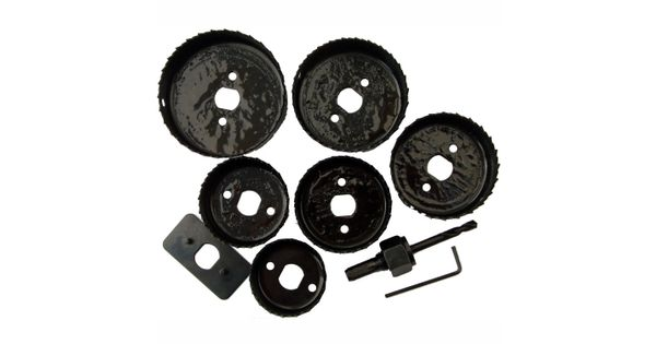 Downlighter Holesaw Set 6pce 51 60 64 72 75 86 product image