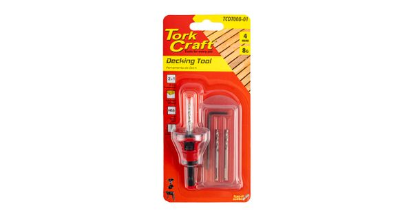 Decking Tool 8g Std Head Pre-drill & Countersink product image