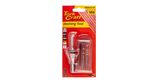 Decking Tool 12g Std Head Pre-drill & Countersink product image
