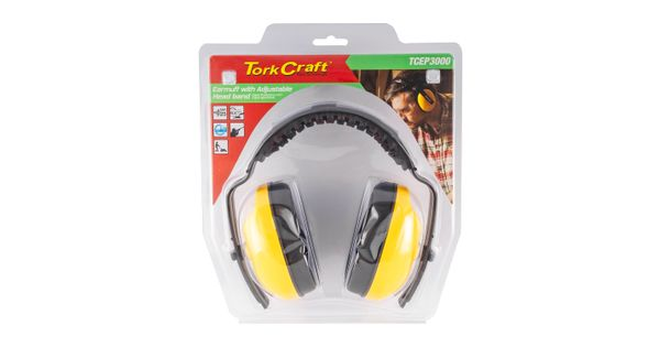 Earmuff Abs Cup Adj. Head Band Snr25 Db Yellow 1pc product image