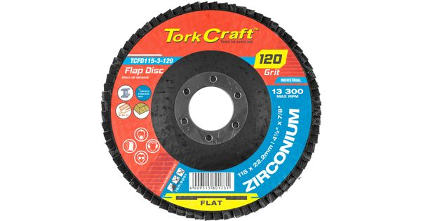 Flap Disc Zirconium 115mm 120 Grit Flat product image