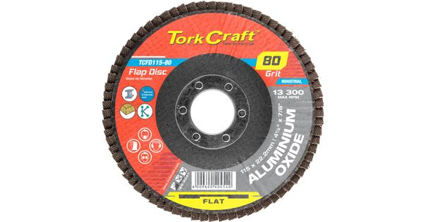 Flap Sanding Disc 115mm 80 Grit A/o product image