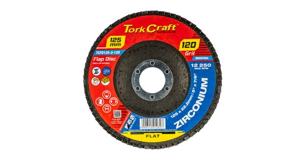 Flap Disc Zirconium 125mm 120 Grit Flat product image