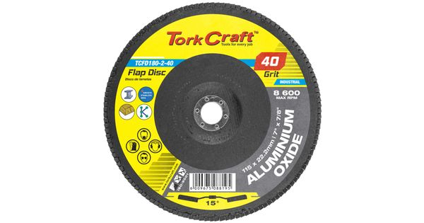 Flap Disc 180mm 15 Deg.angle 40grit A/o product image