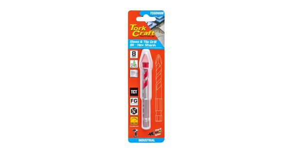 Glass & Tile Drill 8mm Hex Shank Industrial product image