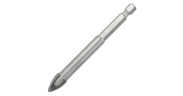 Glass & Tile Drill 12mm 4 Flute With Hex Shank product image