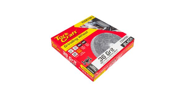 Grinding Wheel 150x25x32mm Bore Coarse 36gr W/bushes For Bench Grinder product image