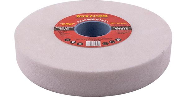 Grinding Wheel 150x25x32mm Bore Fine 60gr W/bushes For B/g White product image