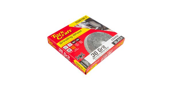 Grinding Wheel 150x20x32mm Black Coarse 36gr W/bushes For Bench Grin product image