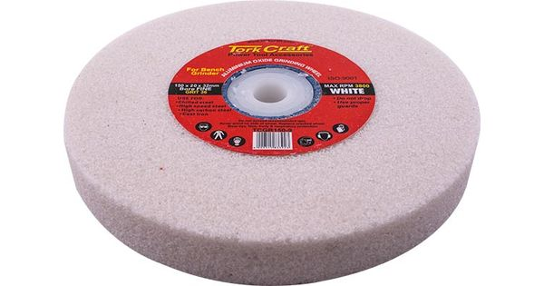 Grinding Wheel 150x20x32mm White Coarse 36gr W/bushes For Bench Grin product image