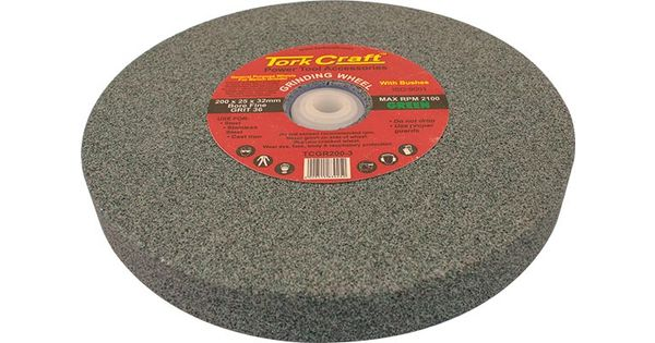 Grinding Wheel 200x25x32mm Green Coarse 36gr W/bushes For Bench Grin product image