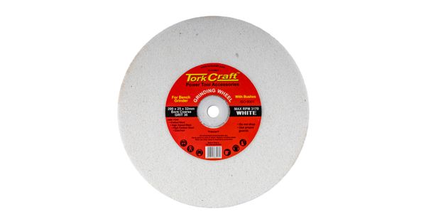 Grinding Wheel 200x25x32mm White Coarse 36gr W/bushes For Bench Grin product image