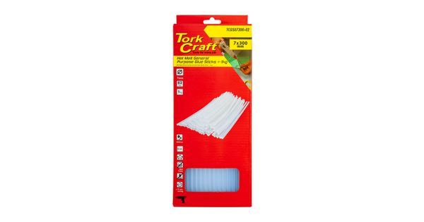 Glue Stick 07 X 300mm 82pc 1kg Hot Melt Gen. Purpose Eva 18000cps product image