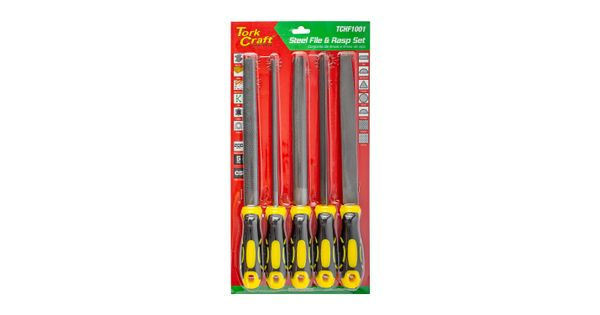 File Set 5pc Flat/rnd/tri-angle/half Rnd/half Rnd Rasp product image