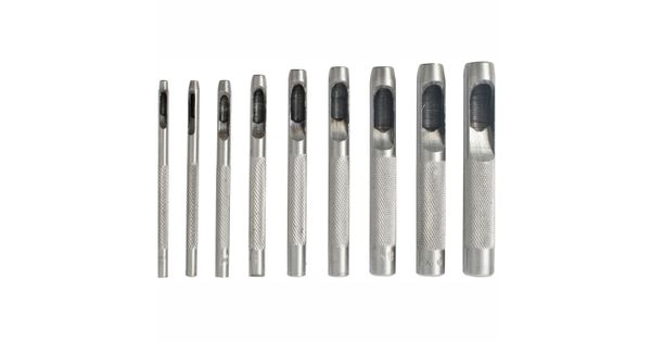 Hollow Punch Set 9pc 2.5-10mm Carb. Steel product image